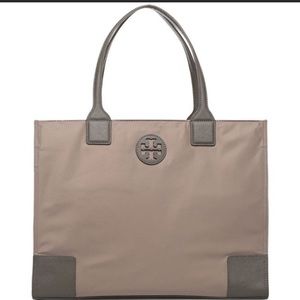 Tory Burch Ella French Gray tote